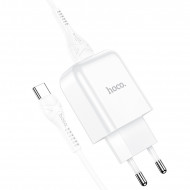   Hoco N2 Vigour single port charger   Type-C (USB: 5V max 2.1A)  Hoco 03135