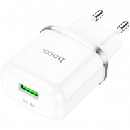   Hoco N3 Special single port QC3.0 charger Apple / Android (USB: 3.6-6.5V 3.0A/6.6-9V 2.0A/18W)  Hoco 03137