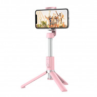    HOCO K11 Wireless tripod selfie stand (0.68 ) 3.5 -6.5  Pink  Hoco 09368