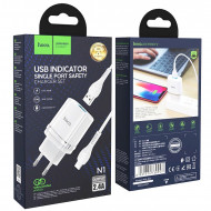  Hoco N1 Ardent single port charger   Lightning (USB: 5V max 2.4A)  Hoco 03123