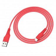 USB - Hoco X58 Airy silicone charging data cable for Lightning (1) (2.4A)  Hoco 02185