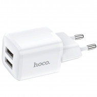  Hoco N8 Briar dual port charger Apple / Android (2USB: 5V max 2.4A)  Hoco 03219