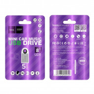 - Hoco UD9 Insightful smart mini car music USB drive 8Gb  Hoco 09032