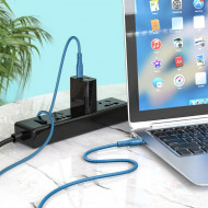 USB - Hoco X67 Nano Silicone Type-C to Type-C charging data cable 60 Max 1.0   Hoco 02256