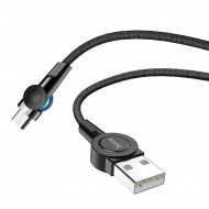 USB - Hoco S8 Magnetic charging data cable for MicroUSB (1.2) (2.4A)  Hoco 02082