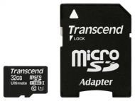 MicroSD (Transflash) 32 GB Transcend TS32GUSDHC10