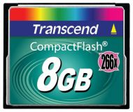 Transcend Compact Flash 8 Gb 266 x TS8GCF266