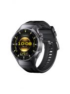   HUAWEI Watch GT 6 Pro, 46mm, 55020FWC, Black Fluoroelastomer Strap