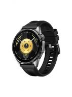   HUAWEI Watch GT 6, 46 mm, 55020FWF, Black Fluoroelastomer Strap