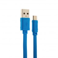 USB дата-кабель Hoco X5 Bamboo USB Type-C (1.0 м) Голубой Hoco 02462