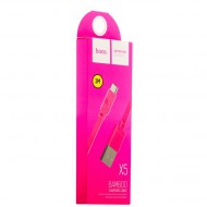 USB дата-кабель Hoco X5 Bamboo USB Type-C (1.0 м) Розовый Hoco 02463