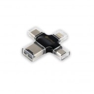   Deppa USB-A + USB-C Power Delivery/ QC3.0 GAN 33 D-11432 (5/ 3, 9/ 2)  Deppa 03642