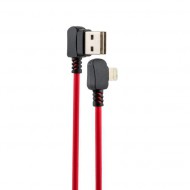 USB - Hoco X19 Enjoy Lightning (1.0 ) Red / Black Hoco 02673