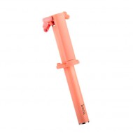 Монопод для селфи HOCO K5 Neoteric Wire Controllable Selfie stick (0.65 м) Pink Розовый Hoco 09271