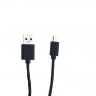 USB дата-кабель Deppa D-72123 USB - microUSB витой 1.5м Черный Deppa 02906