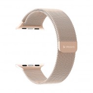 Ремешок из нержавеющей стали Deppa Band Mesh D-47150 для Apple Watch 44мм/ 42мм Золотой Deppa 11042