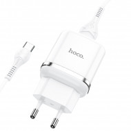   Hoco N3 Special single port QC3.0 charger   Type-C (USB: 3.6-6.5V 3.0A/6.6-9V 2.0A/ 18W)  Hoco 03141