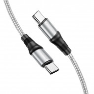 USB - Hoco X50 Type-C to Type-C Exquisito 100W charging data cable (20V-5A, 100 Max) 1.0   Hoco 02118