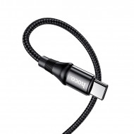 USB - Hoco X50 Type-C to Type-C Exquisito 100W charging data cable (20V-5A, 100 Max) 2.0   Hoco 02148