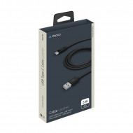 USB - Deppa Leather Type-C /  D-72270 (1.2)  Deppa 02163