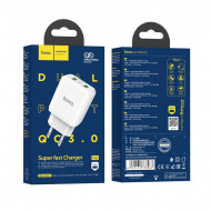   Hoco N6 Charmer dual port QC3.0 charger (2USB: 5V max 3.0A) 18W  Hoco 03173