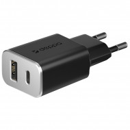   Deppa Quick Charge 3.0 D-11393 18 (USB + USB Type-C)  Deppa 03114