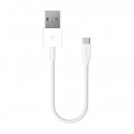 USB дата-кабель Deppa D-72312 USB A - USB Type-C (USB 2.0/ 2.4А) 1.2м Белый Deppa 02193