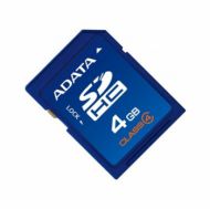 SD A-Data 4GB asdh4gcl4-r class 4 SDHC