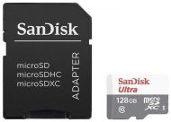 Sandisk microSDXC class 10 UHS-I Ultra 128Gb с адаптером